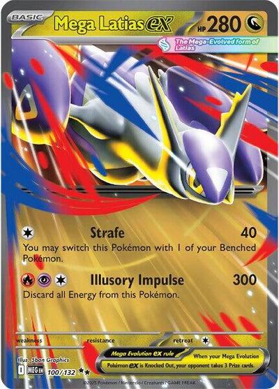 Mega Latias ex - 100 (ME01: Mega Evolution) Near Mint Holofoil