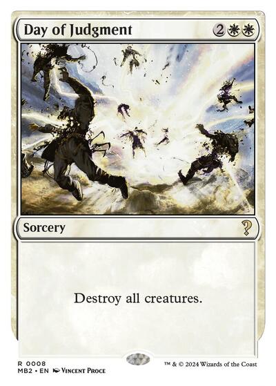 Day of Judgment (White Border) (Mystery Booster 2) Near Mint