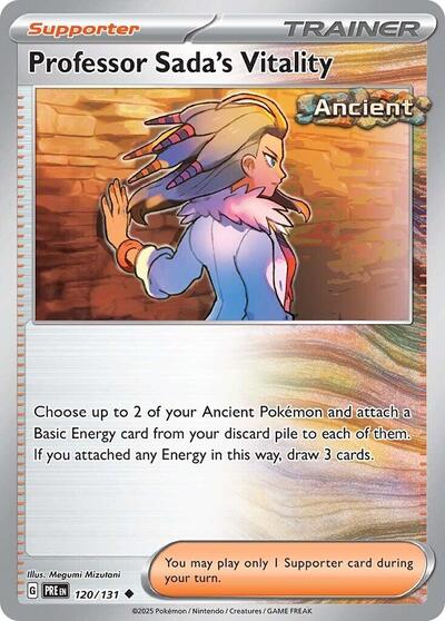 Professor Sada's Vitality (SV: Prismatic Evolutions) Near Mint Reverse Holofoil