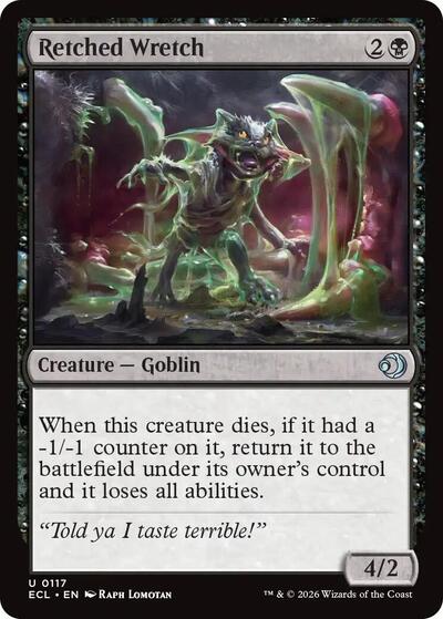Retched Wretch (Lorwyn Eclipsed) Near Mint