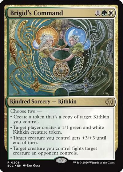Brigid's Command (Lorwyn Eclipsed) Near Mint Foil