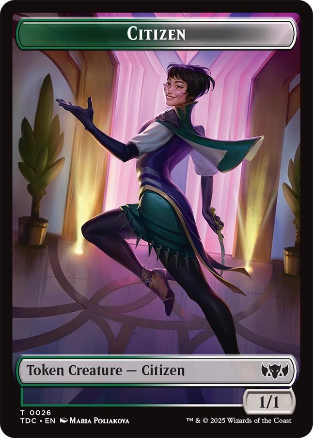 Eldrazi // Citizen Double-Sided Token (Back)