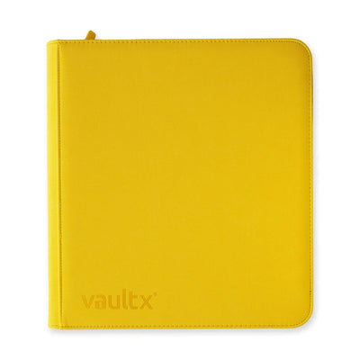 Vault X Zip Binder Exo-Tec - Yellow 12 Pocket