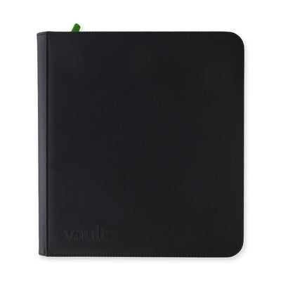 Vault X Zip Binder XL Exo-Tec - Black 12 Pocket