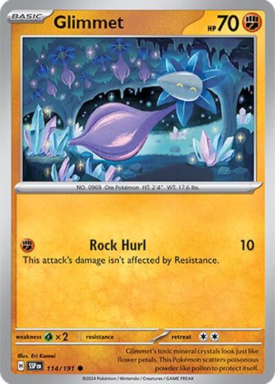 Glimmet (SV08: Surging Sparks) Near Mint
