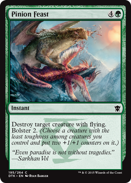Pinion Feast (Dragons of Tarkir) Light Play Foil