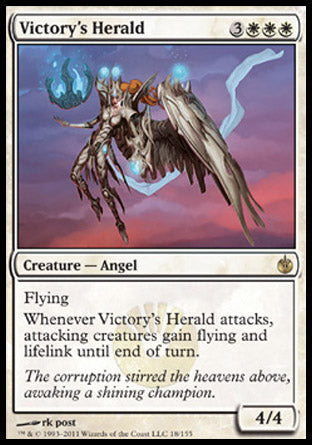 Victory's Herald (Mirrodin Besieged) Light Play