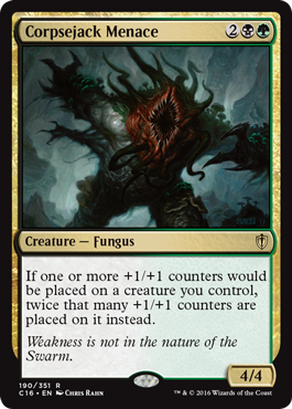 Corpsejack Menace (Commander 2016 Edition) Light Play