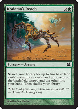Kodama's Reach (Modern Masters) Light Play