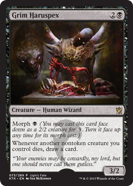 Grim Haruspex (Ugin's Fate) Light Play