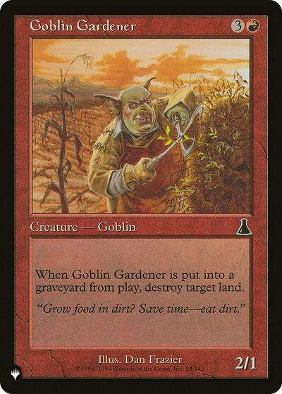 Goblin Gardener (The List) Near Mint