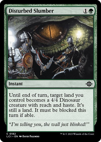Disturbed Slumber (The Lost Caverns of Ixalan) Near Mint Foil