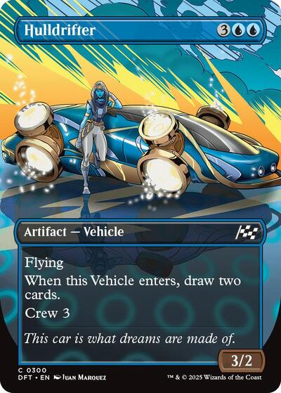 Hulldrifter (Borderless) (Aetherdrift) Light Play Foil