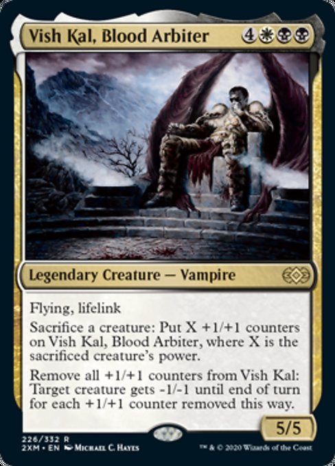 Vish Kal, Blood Arbiter (Double Masters) Near Mint