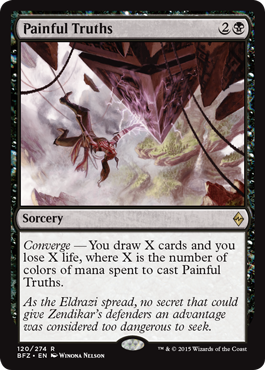 Painful Truths (Battle for Zendikar) Light Play