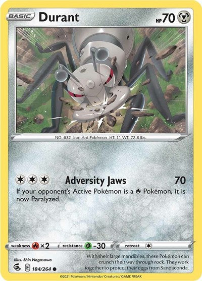 Durant (SWSH08: Fusion Strike) Near Mint