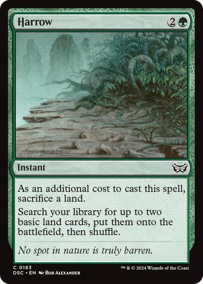 Harrow (Commander: Duskmourn: House of Horror) Light Play