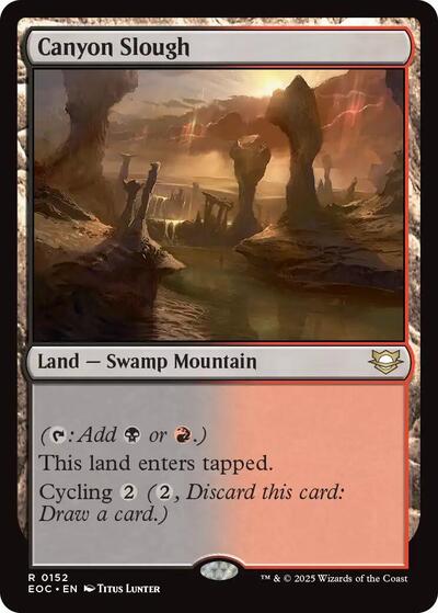 Canyon Slough (Commander: Edge of Eternities) Light Play