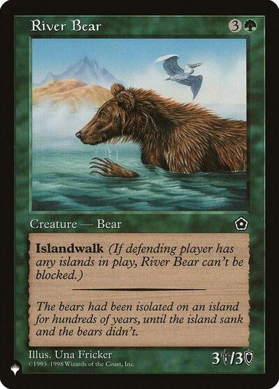 River Bear (The List) Near Mint