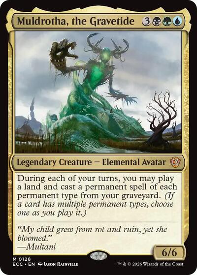Muldrotha, the Gravetide (Commander: Lorwyn Eclipsed) Near Mint