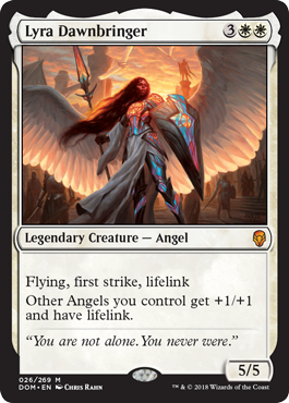 Lyra Dawnbringer (Dominaria) Light Play