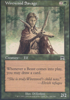 Wirewood Savage (Onslaught) Light Play