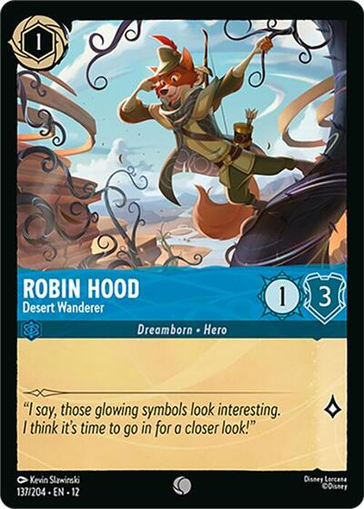 Robin Hood - Desert Wanderer (Wilds Unknown) Near Mint