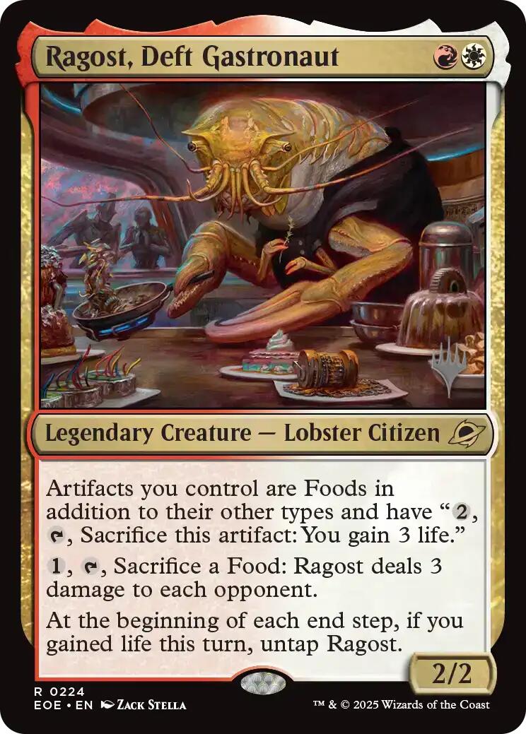 Ragost, Deft Gastronaut