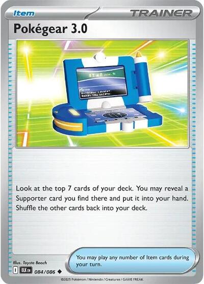 Pokegear 3.0 (SV: Black Bolt) Near Mint