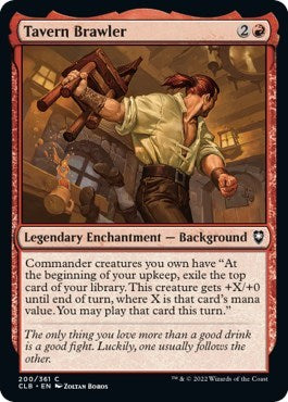 Tavern Brawler (Commander Legends: Battle for Baldur's Gate) Light Play Foil
