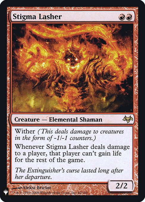 Stigma Lasher (Mystery Booster Retail Edition Foils) Light Play