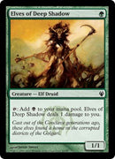 Elves of Deep Shadow (Duel Decks: Izzet vs Golgari) Light Play