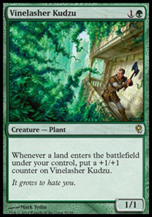 Vinelasher Kudzu (Duel Decks: Jace vs Vraska) Light Play