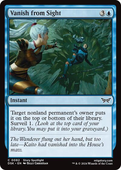 Vanish from Sight (Duskmourn: House of Horror) Near Mint Foil