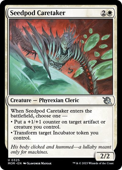 Seedpod Caretaker (March of the Machine) Near Mint Foil