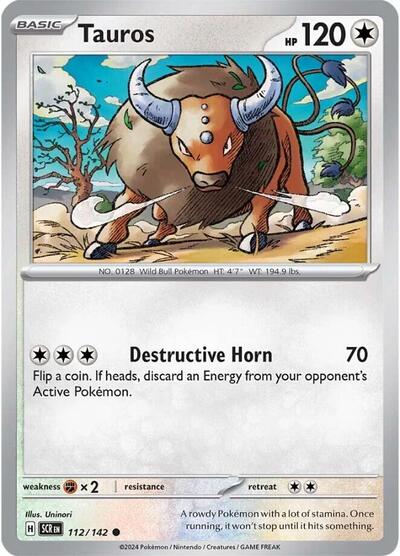 Tauros (SV07: Stellar Crown) Near Mint