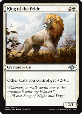 King of the Pride (Modern Horizons) Light Play