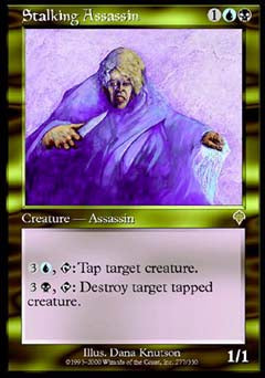 Stalking Assassin (Invasion) Light Play