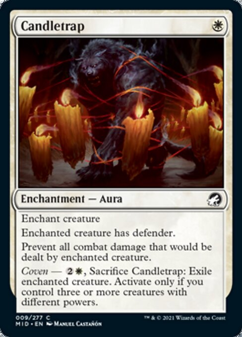Candletrap (Innistrad: Midnight Hunt) Light Play Foil