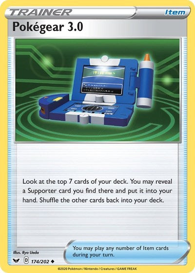 Pokegear 3.0 (SWSH01: Sword & Shield Base Set) Near Mint
