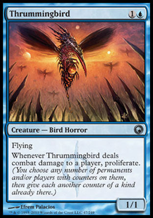 Thrummingbird (Scars of Mirrodin) Light Play