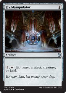 Icy Manipulator (Dominaria) Light Play Foil