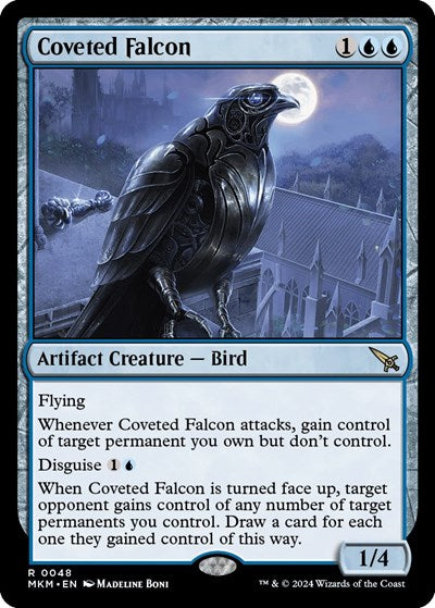 Coveted Falcon (Murders at Karlov Manor) Near Mint Foil