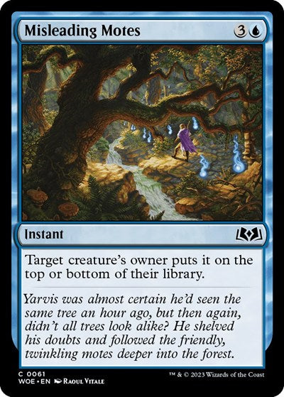 Misleading Motes (Wilds of Eldraine) Near Mint Foil