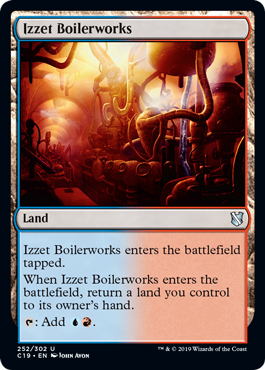Izzet Boilerworks (Commander 2019) Light Play