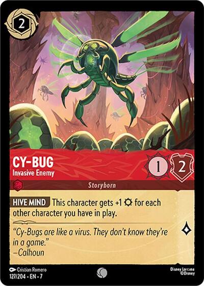 Cy-Bug - Invasive Enemy (Archazia's Island) Near Mint