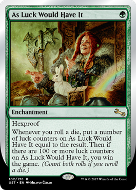 As Luck Would Have It (Unstable) Light Play