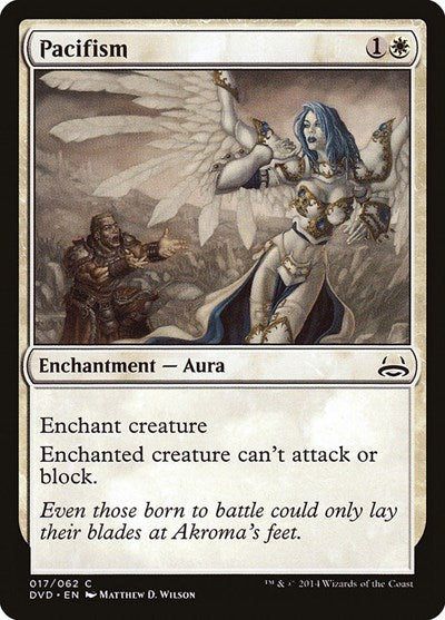 Pacifism (Duel Decks: Anthology) Light Play