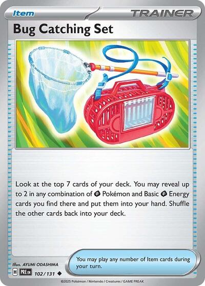 Bug Catching Set (SV: Prismatic Evolutions) Near Mint Reverse Holofoil