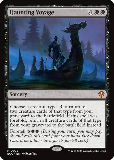 Haunting Voyage (Commander: Lorwyn Eclipsed) Near Mint